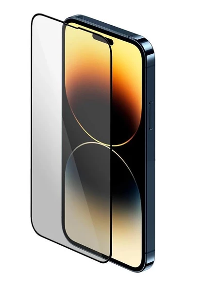 Vendas iPhone 14 Pro Uyumlu Hadid Serisi Hizalama Aparatlı Hardness Tempered Cam Ekran Koruyucu ürün görseli 1