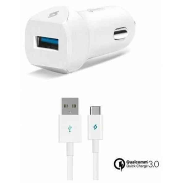 Ttec Speedcharger Qc 3.0 Type-C Araç Şarjı ürün görseli 1