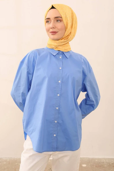 Kadın Minimal Desenli Soft Şal Sarı ürün görseli 1