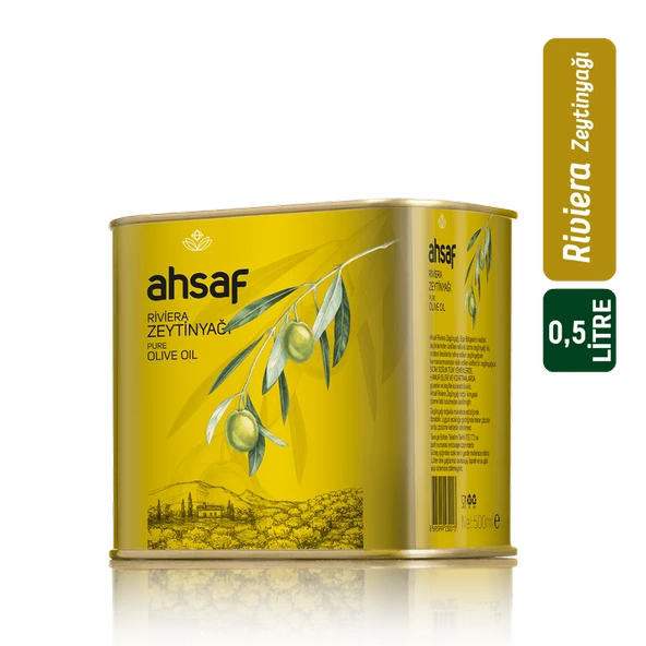Riviera Zeytinyağı 500 ml -Teneke ürün görseli 1