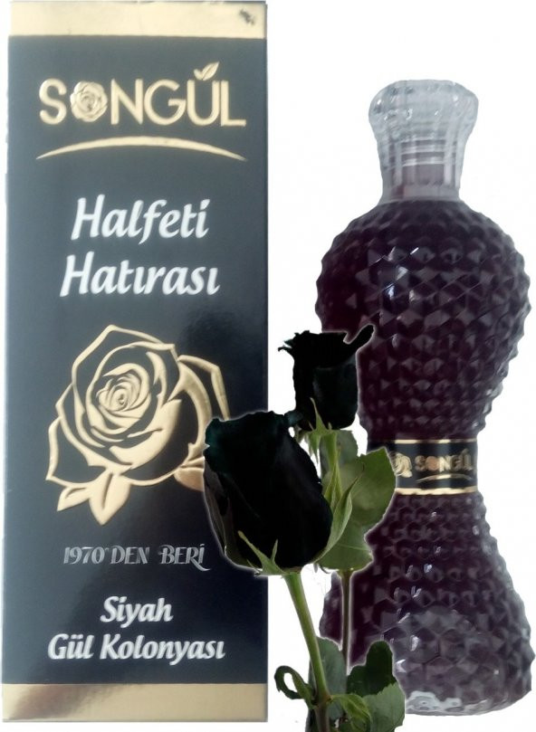 Songül Siyah Gül Kolonyası 200 ml ürün görseli 1