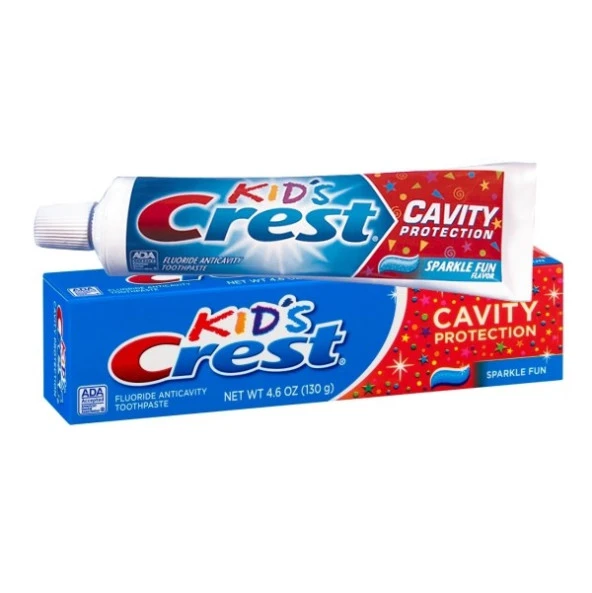 Crest Çocuk Kavite Diş Macunu Eğlenceli Lezzet 4.64.6 oz 130G ürün görseli 1