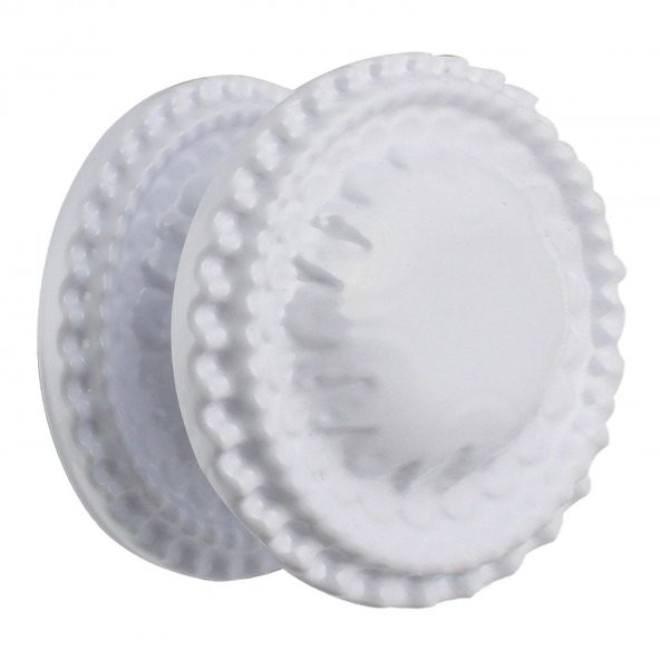 Kapı Tokmağı Kapı Topuzu Kolu Metal Tokmak Kapı Babası Beyaz ürün görseli 1