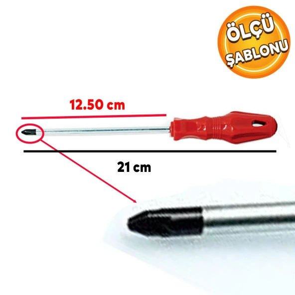 Rodex Tornavida 5X125 Yıldız Uçlu Klasik - Resim 2