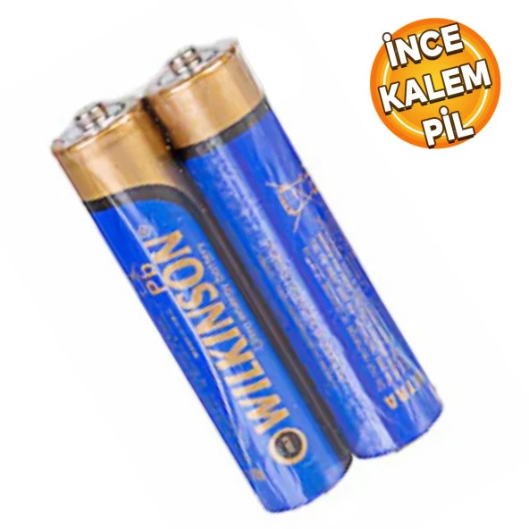 2 ADET Wilkinson R03AAA İnce Kalem Pil Kumanda ürün görseli 1