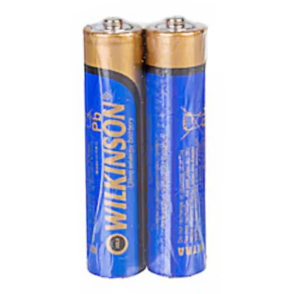 2 ADET Wilkinson R03AAA İnce Kalem Pil Kumanda - Resim 2