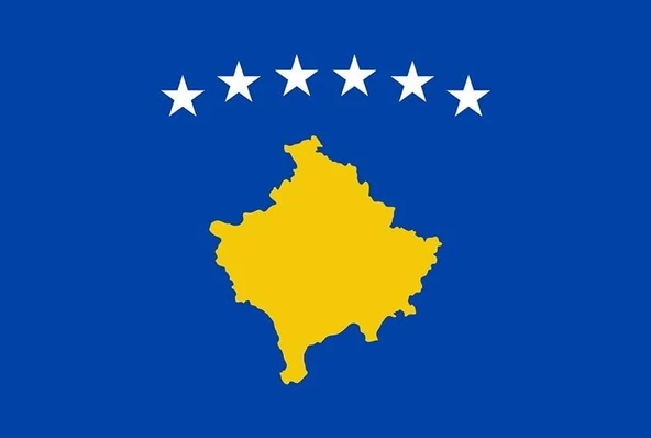 Kosova 15x22,5 Masa Bayrağı (Direksiz) ürün görseli 1