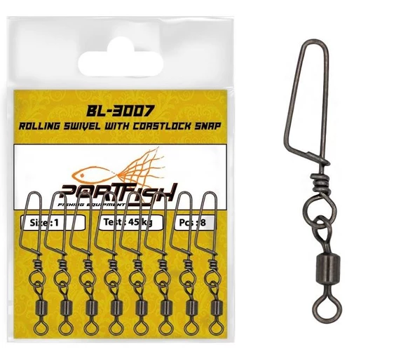 Portfish BL-3007 Klipsli Fırdöndü ürün görseli 1