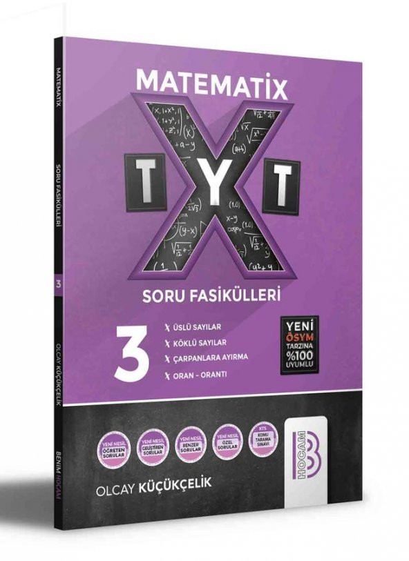 Benim Hocam Tyt Matematix Soru Fasikülleri 3 2023 ürün görseli 1