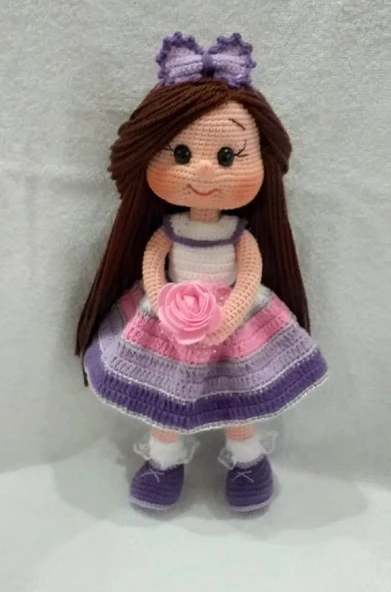 Buğlem Bebek Amigurumi Organik Oyuncak ürün görseli 1