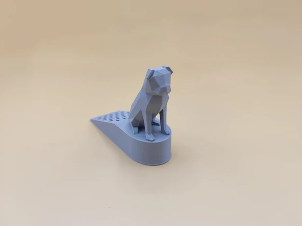 Sevimli Pug Köpek Kapı Stoperi - Resim 2