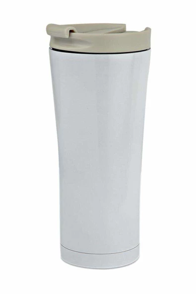Beyaz Termos Bardak 500 ml - Resim 2