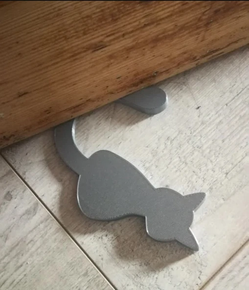 Sıkışmış Kedi Kapı Stoperi - Resim 4