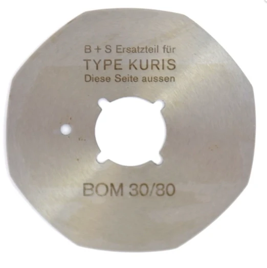 Yuvarlak Kesim Motor 8 Köşe Bıçak / BOM80(8) ürün görseli 1