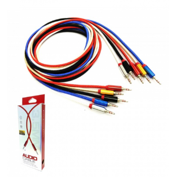 3.5mm AUX KABLO PL-8908 3 Metre ürün görseli 1