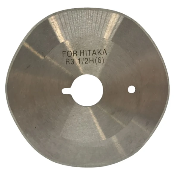 Hitaka Yuvarlak Kumaş Kesim Motor 6 Köşe Bıçak / R3 1/2H(6) ürün görseli 1