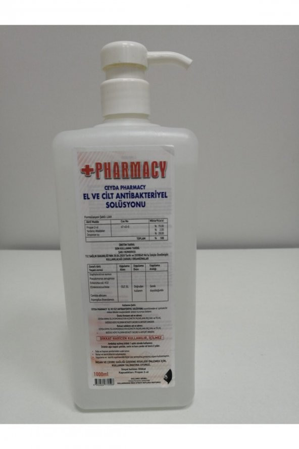 Pharmacy El Temizleme Sıvısı Dezenfekten-1000ml ürün görseli 1