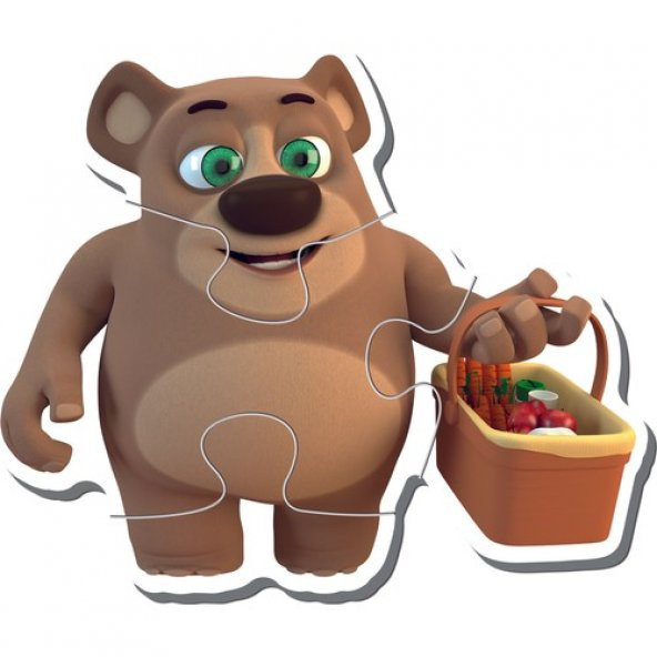 Adel Tavşan Momo Baby Puzzle - Resim 4
