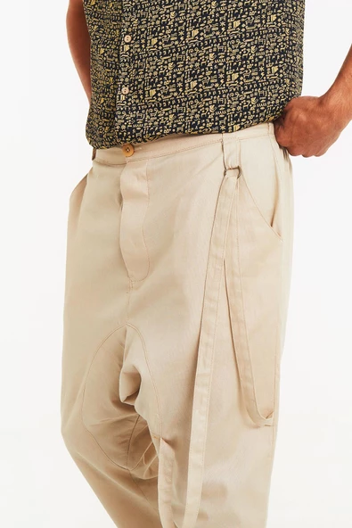 Düz Paça  Erkek Şalvar Pantolon - Resim 4