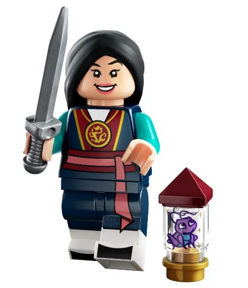 Lego 71038 Disney 100 Minifigure Series - 9 Mulan ürün görseli 1