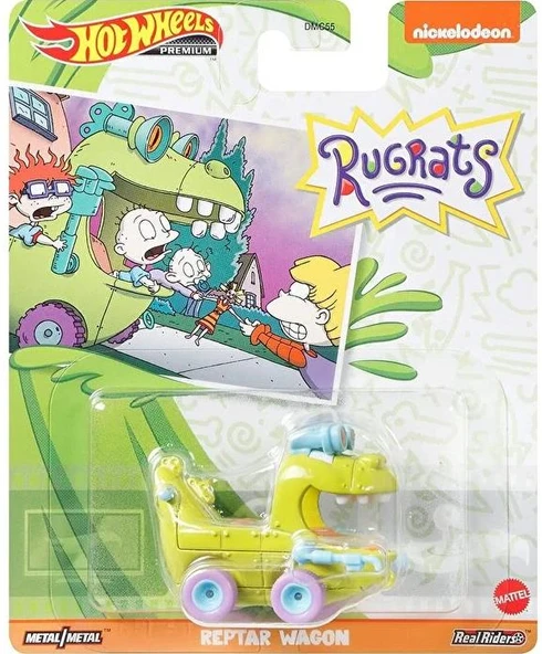 Hot Wheels Premium Rugrats Reptar Wagon GRL61 ürün görseli 1
