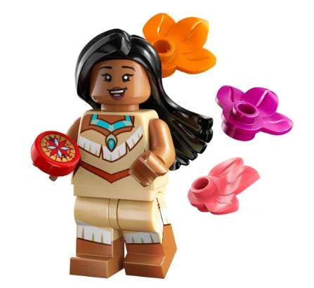 Lego 71038 Disney 100 Minifigure Series - 12 Pocahontas ürün görseli 1