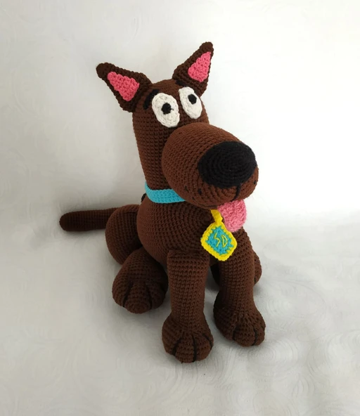 Scooby Doo Amigurumi Organik Oyuncak ürün görseli 1