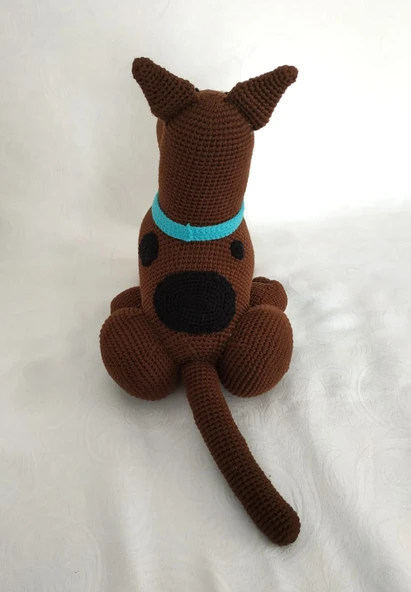 Scooby Doo Amigurumi Organik Oyuncak - Resim 4