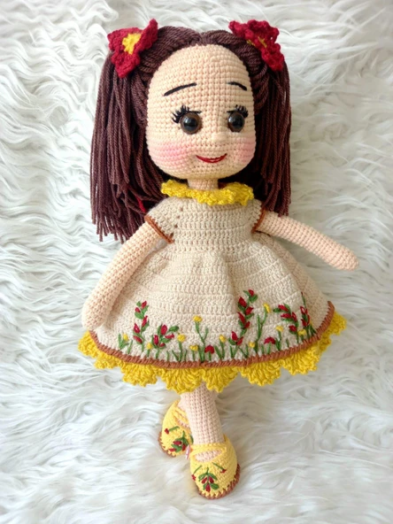 Mevsim Bebek Amigurumi Organik Oyuncak ürün görseli 1