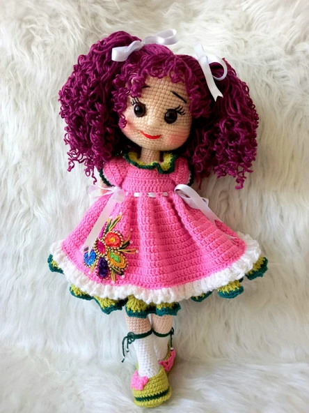 Yaz Esintisi Bebek Amigurumi Organik Oyuncak ürün görseli 1