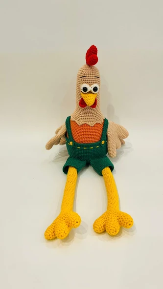 Horoz Amigurumi Organik Oyuncak ürün görseli 1