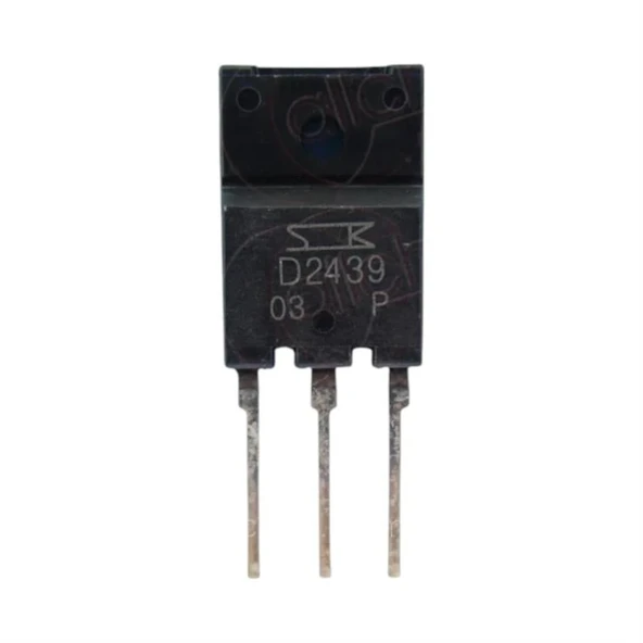 2SD 2439 TO-3PF TRANSISTOR ürün görseli 1