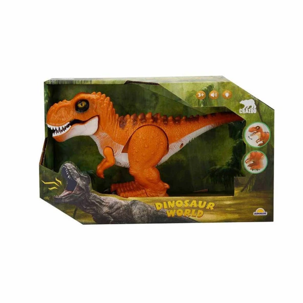 Sesli ve Işıklı Yürüyen Dinozor ürün görseli 1