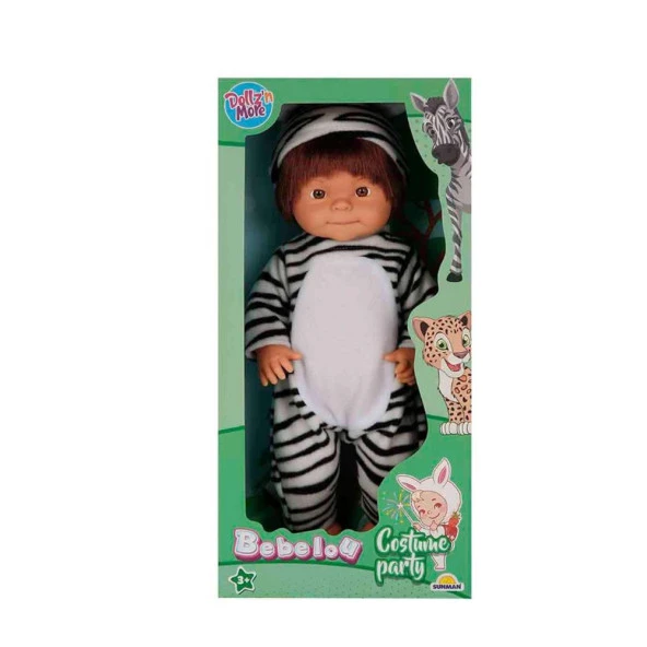 Bebelou Kostüm Partisi Bebeği 40 cm - Resim 7
