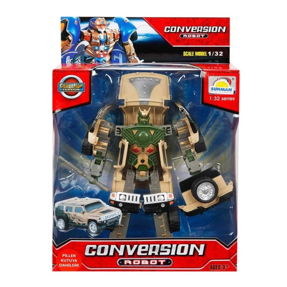S00081234 1/32 ROBOT TRANSFORMER SES/IŞK 10A -SUN ürün görseli 1