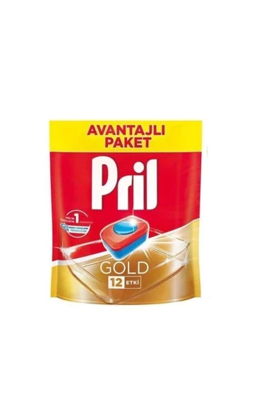 Pril Gold 70 Yıkama Bulaşık Makinesi Deterjanı Tableti ürün görseli 1