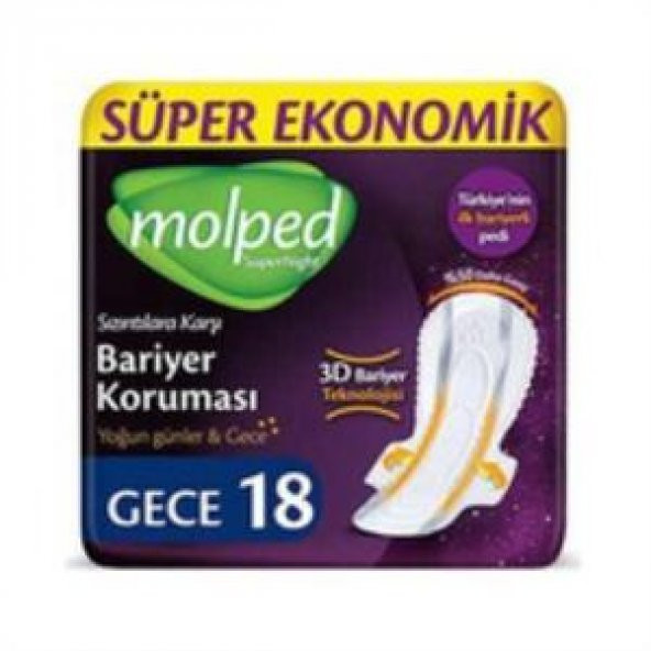 Molped Supernıght Gece Super 18Lı ürün görseli 1