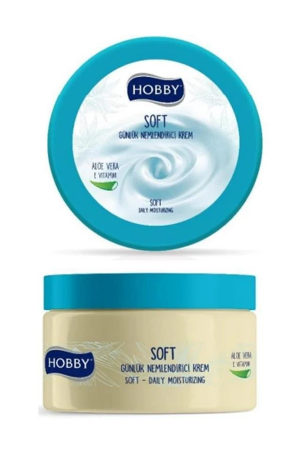 Hobby Soft Aloe Vera Özlü El ve Vücut Bakım Kremi 250 ML ürün görseli 1