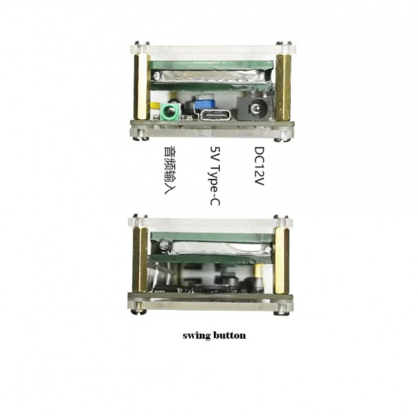 25 Bit Ekolayzır Sese Duyarlı Spectrum 12V - Resim 3