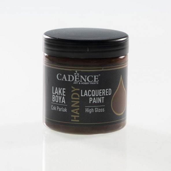 Cadence Handy Lake Boya Parlak 250ml 054 KOYU KAHVE ürün görseli 1