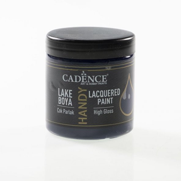 Cadence Handy Lake Boya Parlak 250ml 035 LACİVERT ürün görseli 1