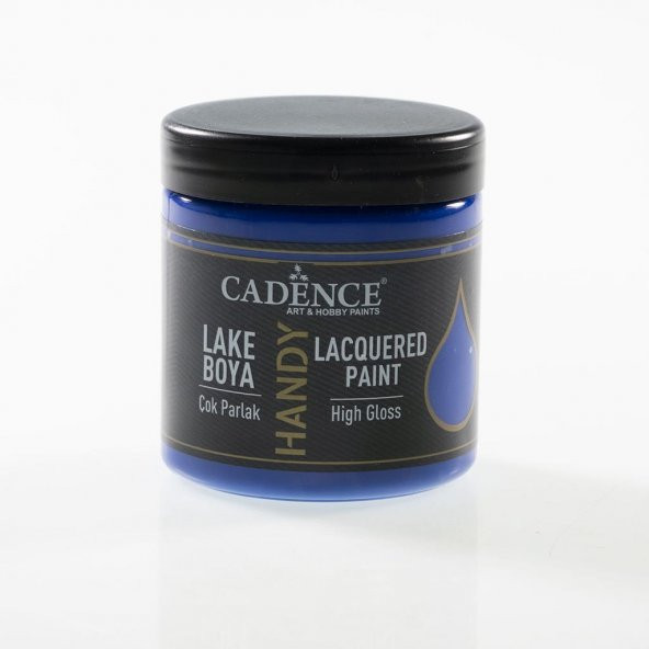 Cadence Handy Lake Boya Parlak 250ml 033 ULTRAMARİNE MAVİ ürün görseli 1