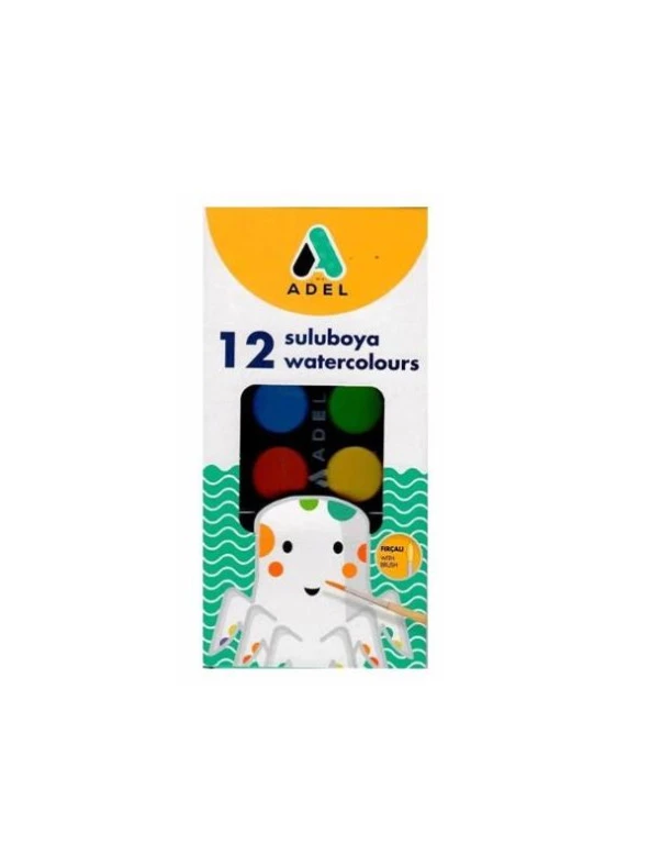 ADEL SULU BOYA 24 MM 12 RENK ürün görseli 1