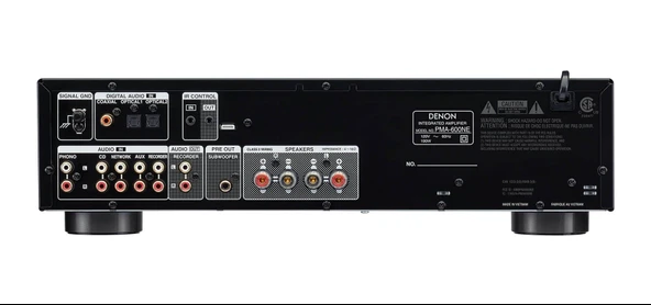 Denon PMA-600NE Integrated Amplifier and Bluetooth Siyah - Resim 2