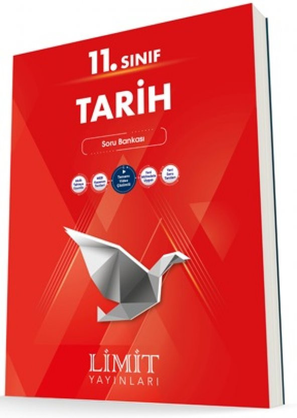 Limit 11. Sınıf Tarih Soru Bankası 2023 ürün görseli 1