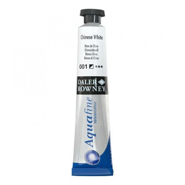 Daler Rowney Aquafine Tüp Suluboya 8ml CHINESE WHITE 001 ürün görseli 1