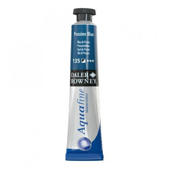 Daler Rowney Aquafine Tüp Suluboya 8ml PRUSSIAN BLUE 135 ürün görseli 1