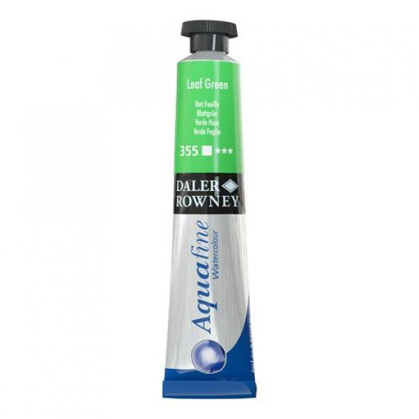 Daler Rowney Aquafine Tüp Suluboya 8ml  LEAF GREEN 355 ürün görseli 1