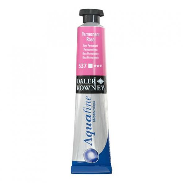 Daler Rowney Aquafine Tüp Suluboya 8ml PERMANENT ROSE 537 ürün görseli 1