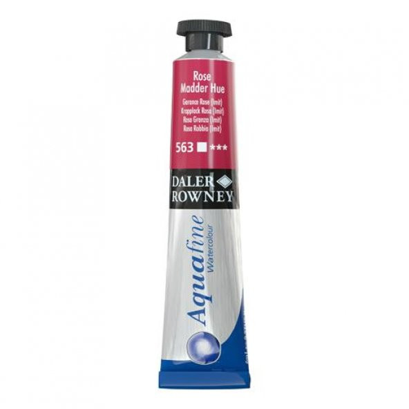 Daler Rowney Aquafine Tüp Suluboya 8ml ROSE MADDER HUE 563 ürün görseli 1